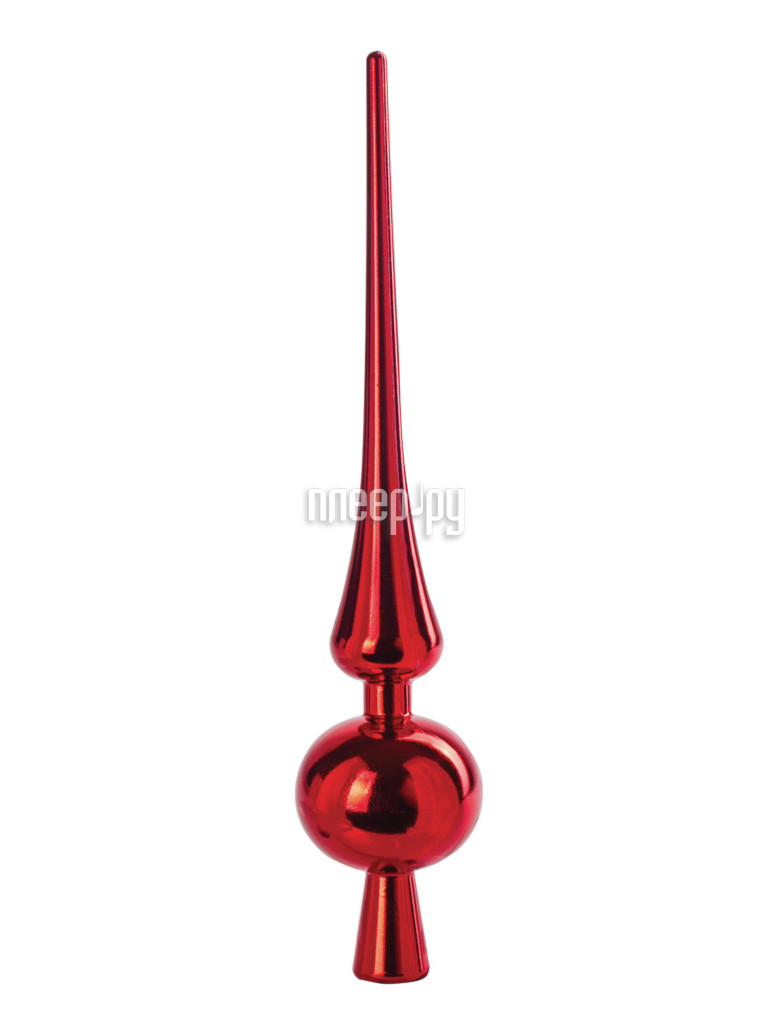Елочная игрушка Елочная верхушка Золотая сказка 29cm Red 590881