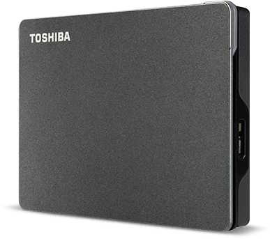 External HDD 2.5" USB3.2 Toshiba 4TB Canvio Gaming (HDTX140EK3CA) Black RTL