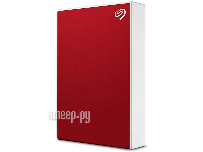External HDD 2.5" USB3.2 Seagate 4TB One Touch Portable (STKC4000403) Red RTL