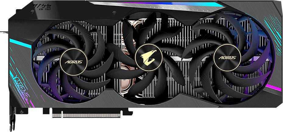 NVIDIA GeForce Gigabyte RTX3090 AORUS XTREME (GV-N3090AORUS X-24GD) 24GB DDR6 (384bit, Fansink, 1400(1860)/19500MHz) 3xHDMI 3xDP RTL