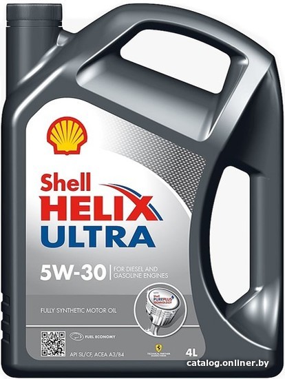 Моторное масло Shell Helix Ultra 5W30 (4л)
