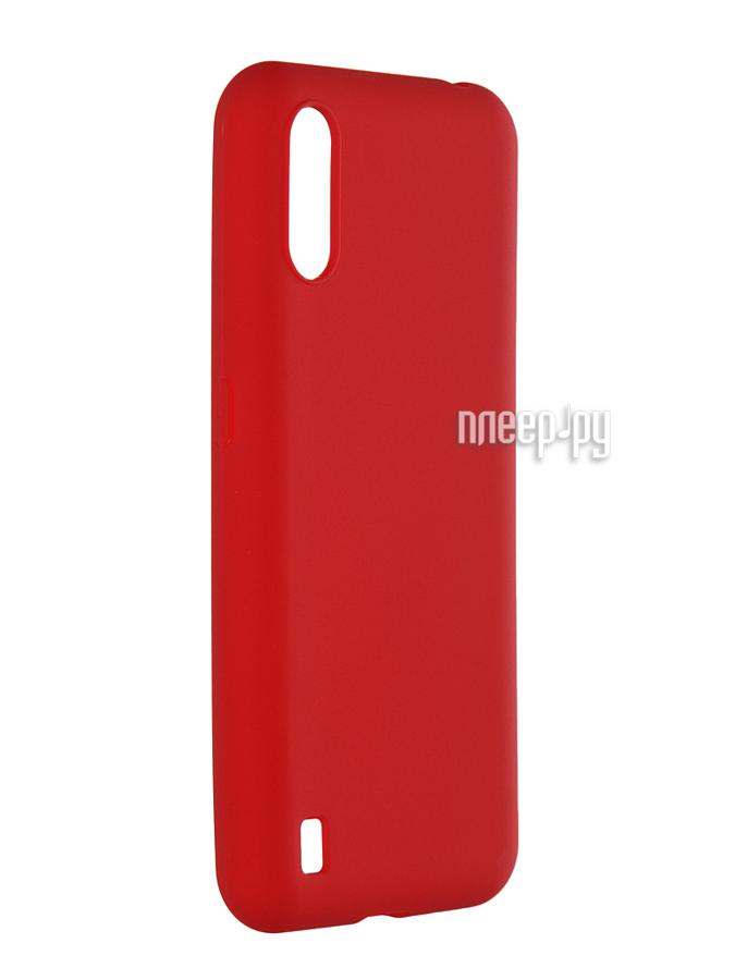 Чехол Pero для Samsung Galaxy M01 Soft Touch Red СС01-M01R