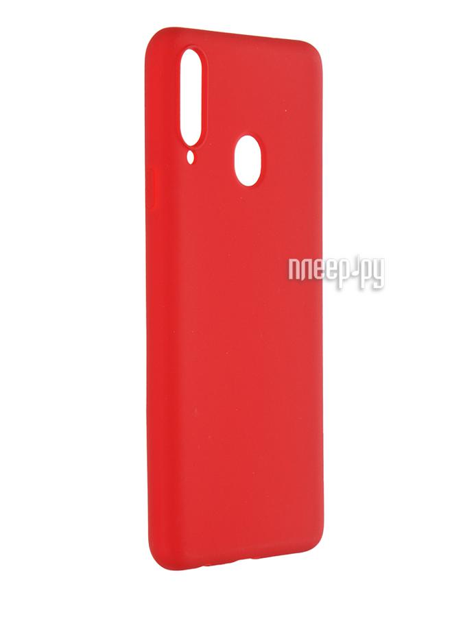 Чехол Pero для Samsung Galaxy A20S Soft Touch Red CC01-A20SR
