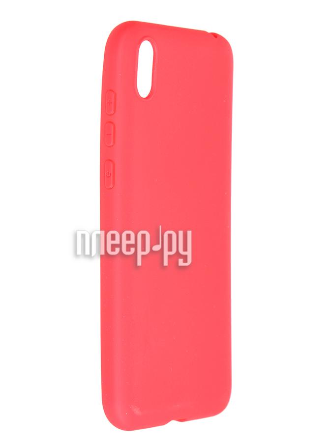 Чехол Pero для Huawei Y5 2019 Soft Touch Red CC01-Y519R