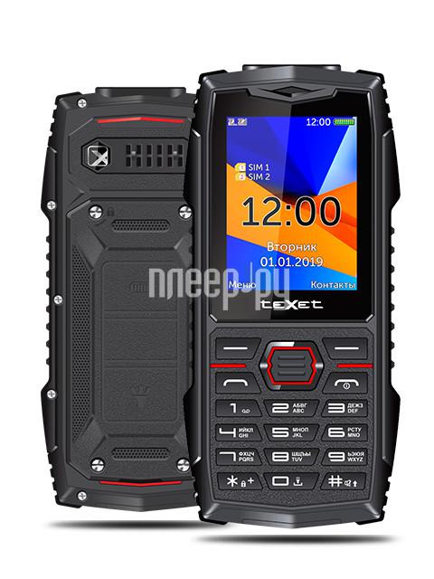 Мобильный телефон teXet TM-519R Black/Red