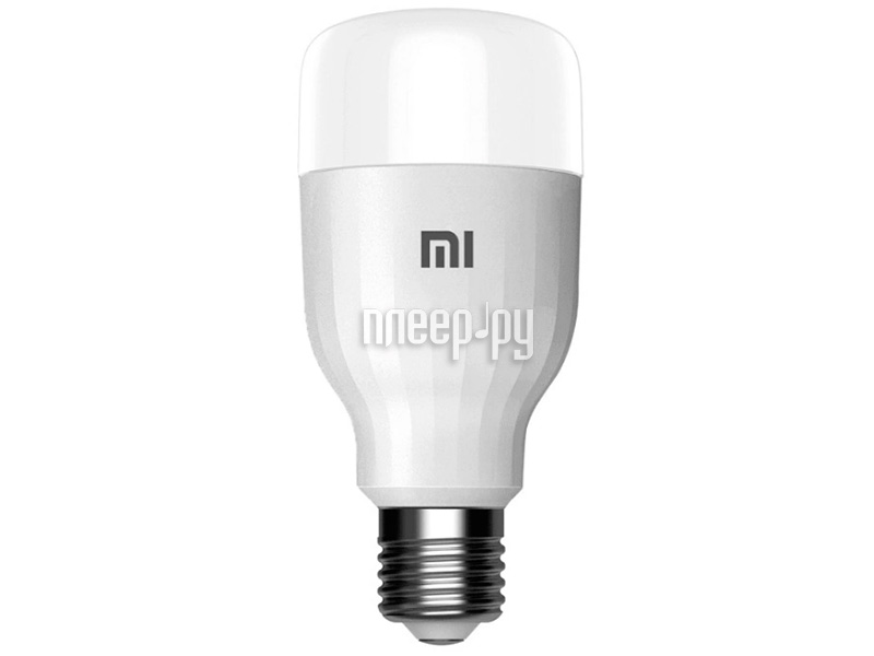 Умная лампочка Xiaomi Mi Led Smart Bulb LED RGB E27 9W 220-240V 1700-6500K MJDPL01YL / GPX4021GL