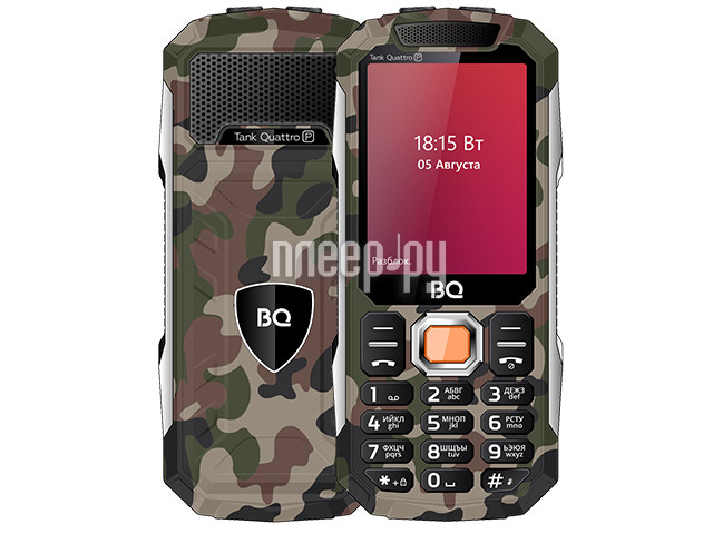 Мобильный телефон BQ-Mobile BQ-2817 Tank Quattro Power Camouflage