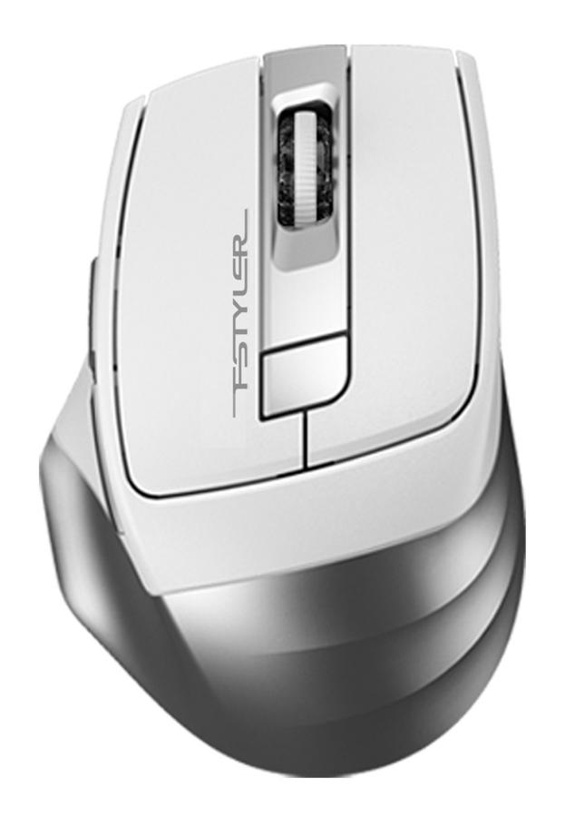 Mouse Wireless A4 Tech Fstyler FB35 White-Gray