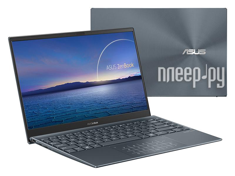 Ноутбук ASUS Zenbook UX425JA-BM040T Core i7 1065G7/16Gb/SSD512Gb/IPS/FHD/TYPE-C AC Adapter/Win10/grey (90NB0QX1-M07780)