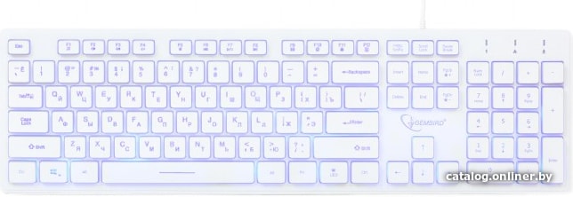 Клавиатура Gembird KB-UML3-01-W-RU White