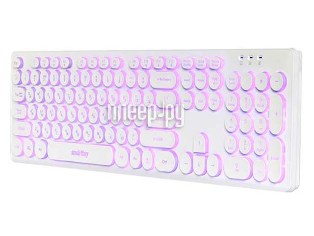 Клавиатура SmartBuy 328 (SBK-328U-W) USB, White