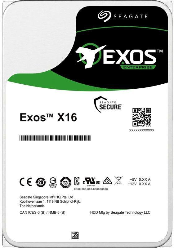 HDD 3.5" SAS Seagate Exos X16 16TB ST16000NM002G