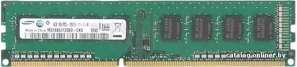 DDR III 4096MB PC-12800 1600MHz Samsung Original (M378B5173DB0-CK0) CL11 1.5V Single Ranked(8) OEM