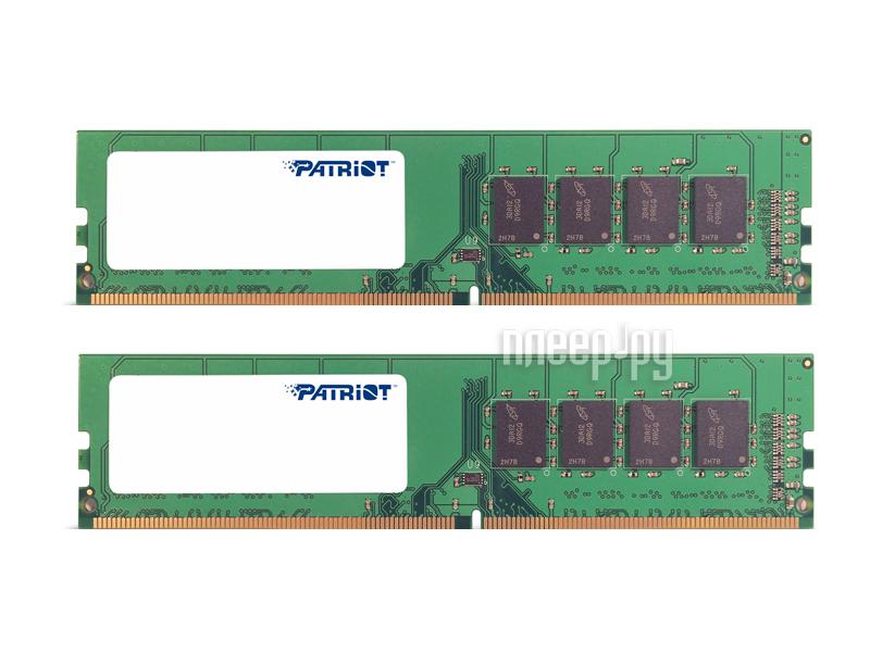 DDR4 8GB (2x4GB) PC-17000 2133MHz Patriot (PSD48G2133K) CL15 1.2V