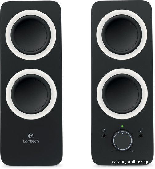 Колонки 2.0 Logitech Z200 (980-000810) (2x2.5W) Black RTL