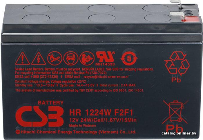 UPS Аккумулятор CSB HR1224W 12V5.5Ah