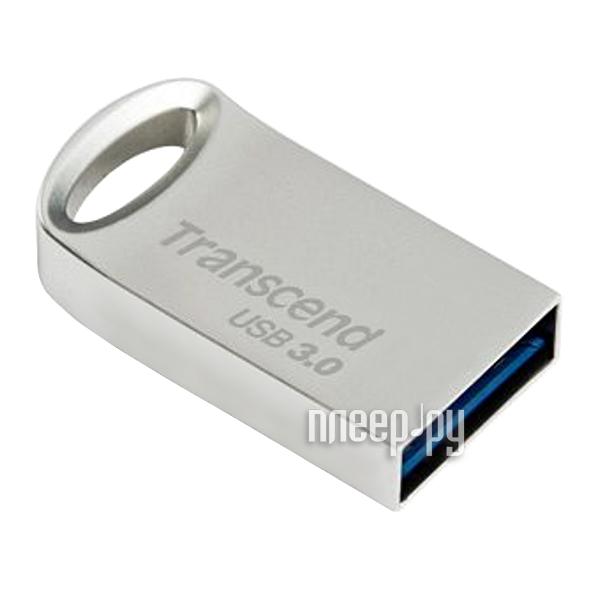 64 Gb USB3.0 Transcend JetFlash 710 TS64GJF710S Silver Retail