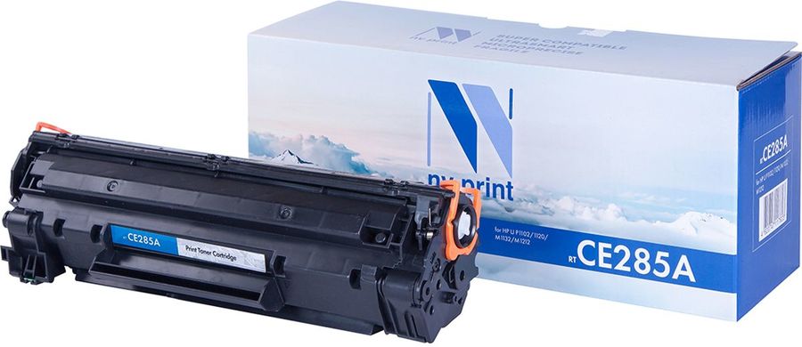 Картридж NV Print NV-CE285A CE285A (черный) для HP LJ-P1102/P1102w/M1130/M1210/M1132 MFP/M1212NF MFP/M1214NFH/M1217NFW MFP