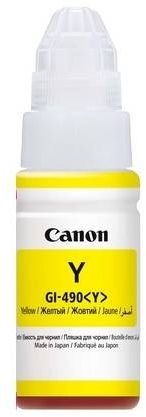 Картридж Canon GI-490 0666C001 (желтый) для PIXMA G1400/2400/3400