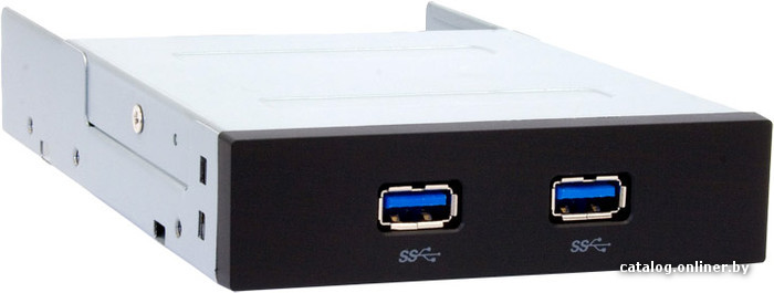 USB HUB Chieftec MUB-3002 (внутренний 3,5", 2xUSB3.0)