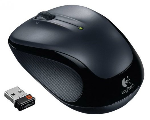 Mouse Wireless Logitech M325 (910-002142) Dark Silver RTL