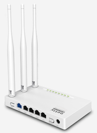 Wireless Router Netis WF2409E (WiFi 300Мбит/сек. + 4 порта LAN 100Мбит/сек. + 1 порт WAN 100Мбит/сек.) RTL
