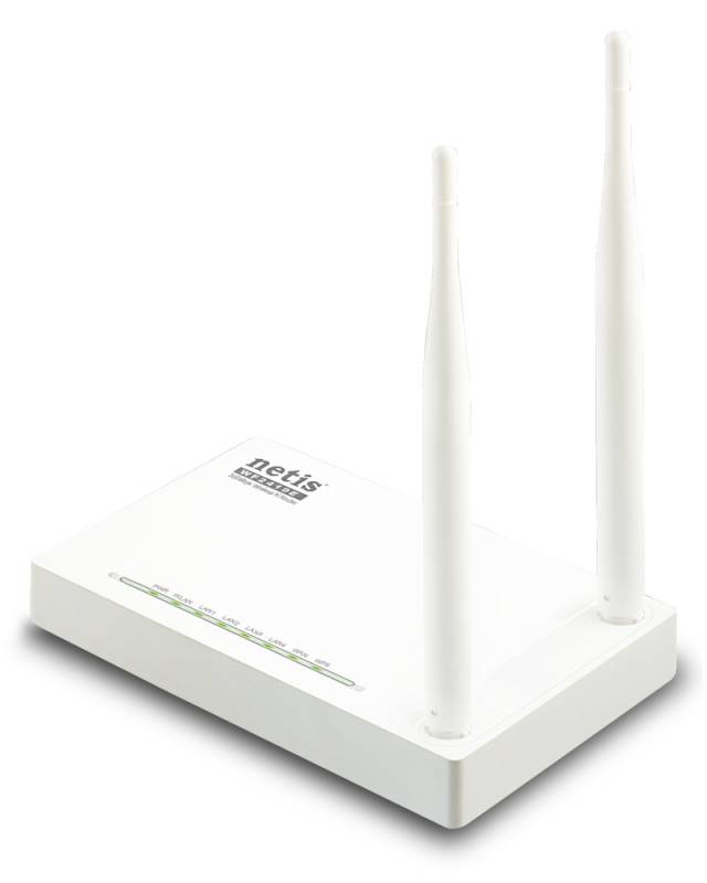 Wireless Router Netis WF2419E (WiFi 300Мбит/сек. + 4 порта LAN 100Мбит/сек. + 1 порт WAN 100Мбит/сек.) RTL