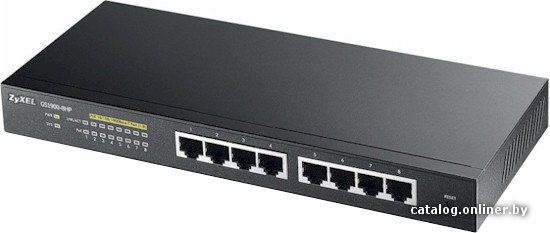 Switch ZyXEL GS1900-8HP (8 портов 1Гбит/сек., управляемый) RTL