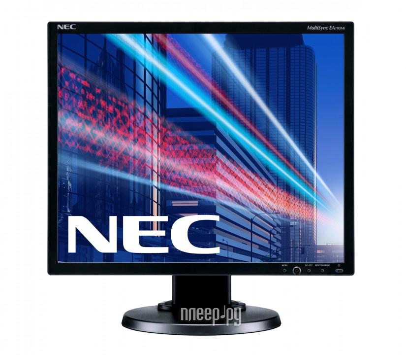 19" NEC MultiSync EA193Mi (1280x1024, 6мс, черный, D-Sub, DVI, DP, MM) RTL