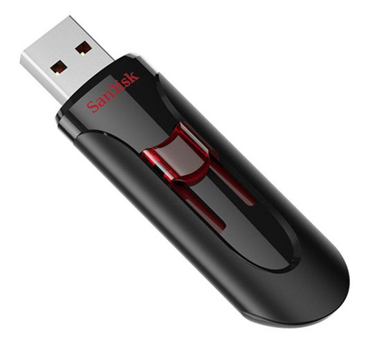 64 Gb USB3.0 SanDisk Cruzer Glide 3.0 (SDCZ600-064G-G35), Black