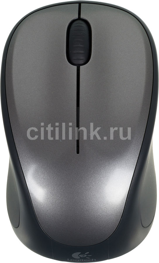 Mouse Wireless Logitech M235 (910-002201) Black Silver wireless USB