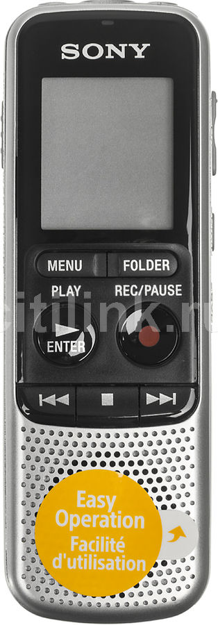 Диктофон Sony ICD-BX140 4Гб противопомех,без подкл. ICDBX140.CE7