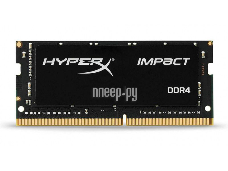 SO-DIMM DDR4 16GB PC-19200 2400Mhz Kingston HyperX Impact (HX424S14IB/16) CL14 1.2V RTL