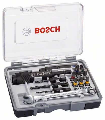 Набор инструментов Bosch Drill and Drive 2607002786 20 предметов (2.607.002.786)