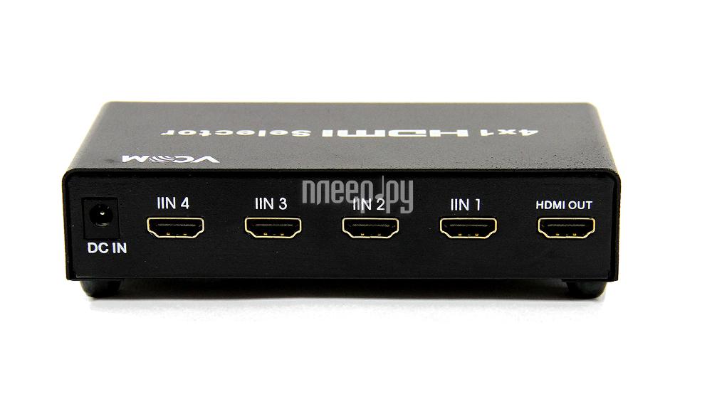 Переключатель HDMI VCOM (DD434) 4 порта