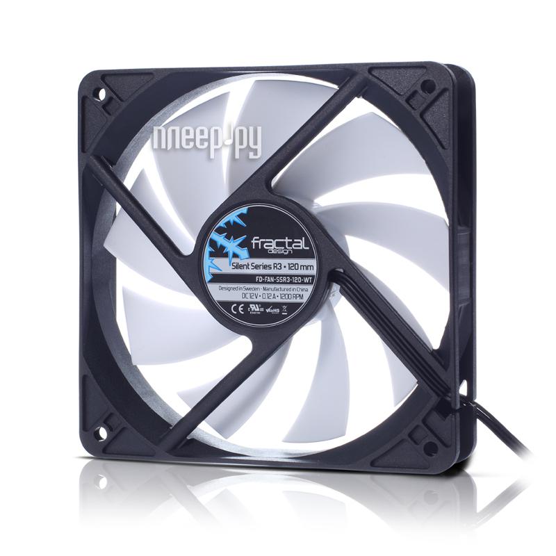 Вентилятор 120mm Fractal Design Silent Series R3 (FD-FAN-SSR3-120-WT)