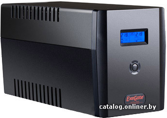 Источник бесперебойного питания ExeGate  SpecialPro Smart LLB-1500.LCD.AVR.4SH.USB EP212520RUS