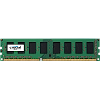 DDR III 4096MB PC-12800 1600MHz Crucial (CT51264BD160B) CL11 1.35V