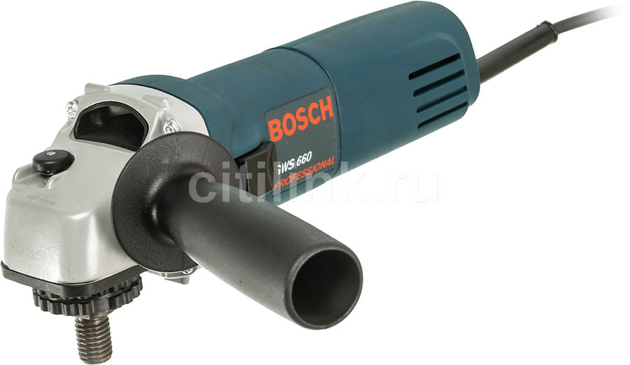 Шлифовальная машина Bosch GWS 660 Professional 060137508N угловая 660Вт 11000об./мин d125мм (0.601.375.08N)