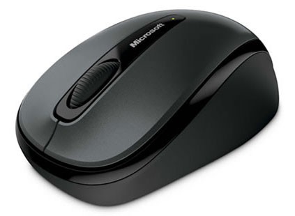 Mouse Wireless Microsoft Wireless Mobile Mouse 3500 (GMF-00292) 2кн.+скр.,черный, USB, RTL