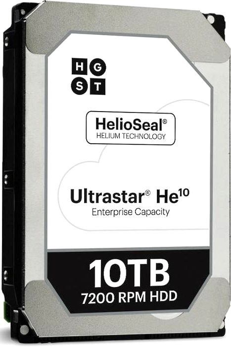 HDD 3.5" SATA-III Hitachi 10TB Ultrastar HE10 (HUH721010ALE604) 7200RPM 256Mb 6Gb/s