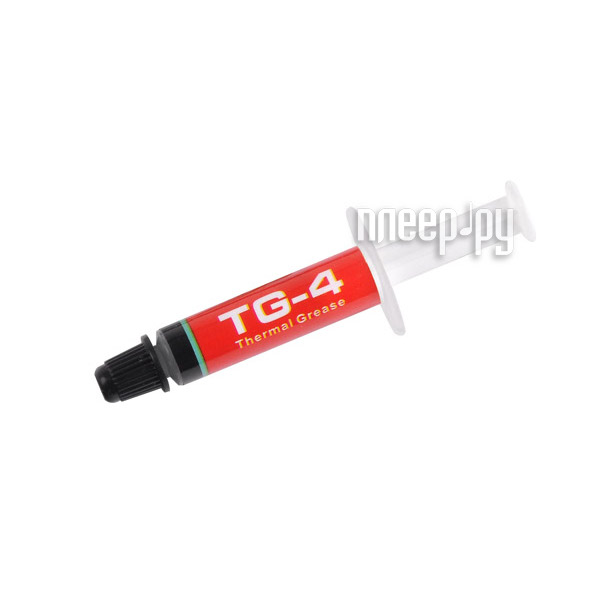 Термопаста Thermaltake TG-4 (CL-O001-GROSGM-A), шприц 1.5 грамма