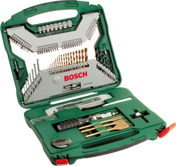 Набор инструментов Bosch X-Line Titanium X100Ti 2607019330 100 предметов (2.607.019.330)