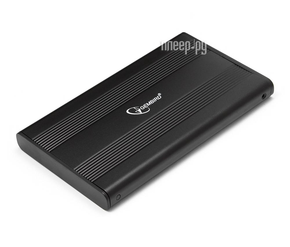 External case for HDD 2,5" Gembird EE2-U3S-5 Black (2.5", SATA, USB3.0) RTL