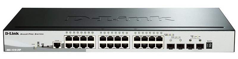 Switch D-Link DGS-1510-28P/A1A 24-port RTL
