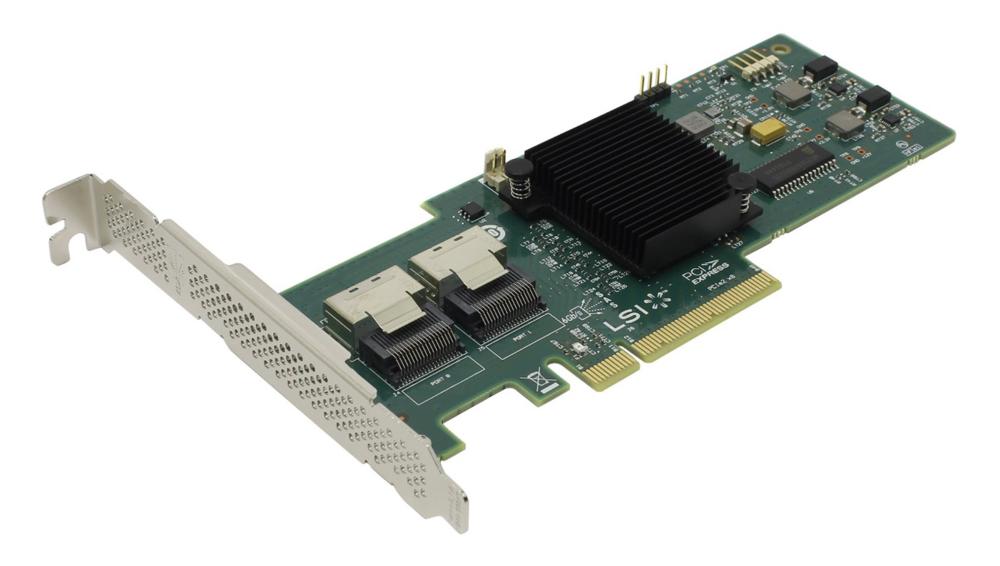 Контроллер PCI-E SAS/SATA LSI Logic MegaRAID SAS 9240-8i (RAID 0/1/5/10 LSI00200) RTL