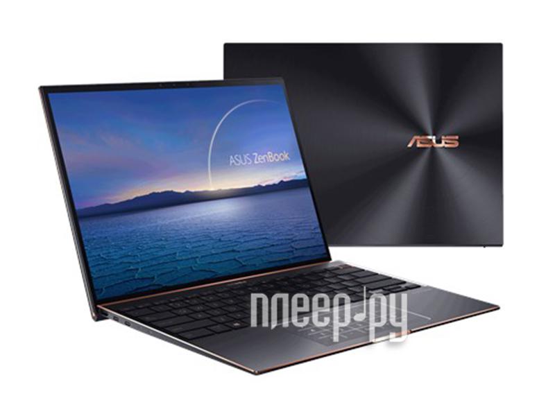 Ноутбук ASUS Zenbook S UX393EA-HK022R Intel Core i7-1165G7/16Gb 4266Mhz LPDDR4x/1Tb SSD/13,9(3300 x 2200),ratio 3:2/500 nit TOUCH/WiFi6/NumPad/Windows 10 Pro/1.3Kg/Black/Sleeve 90NB0S71-M01180