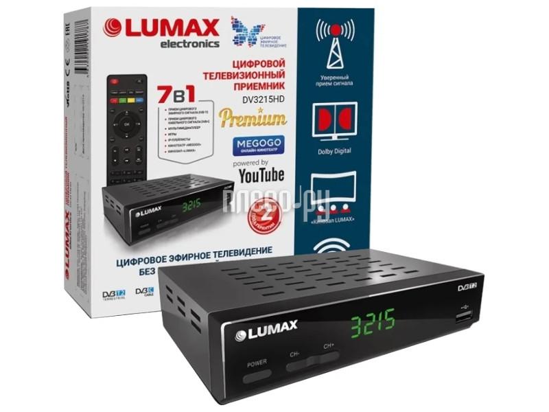 Ресивер DVB-T2 LUMAX DV3215HD