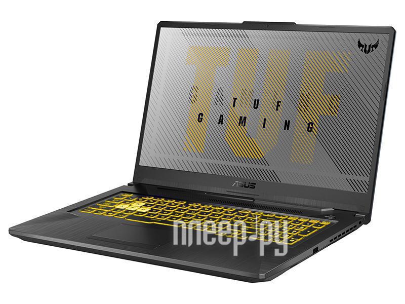 Ноутбук ASUS TUF Gaming A17 FX706IH-H7035T Fortress Grey AMD Ryzen 5 4600H 3.0GHz/8192Mb/512Gb SSD/nVidia GeForce GTX 1650 4096Mb/Wi-Fi/Bluetooth/Cam/17.3/1920x1080/Windows 10 90NR03Y1-M01510