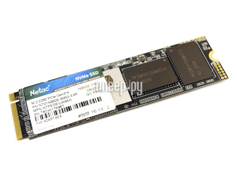 SSD M.2 Netac 250Gb N950E PRO (NT01N950E-250G-E4X)
